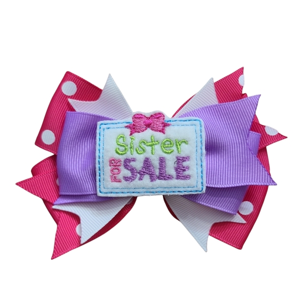 handmade Other - New Handmade Bow Sister For Sale 5"